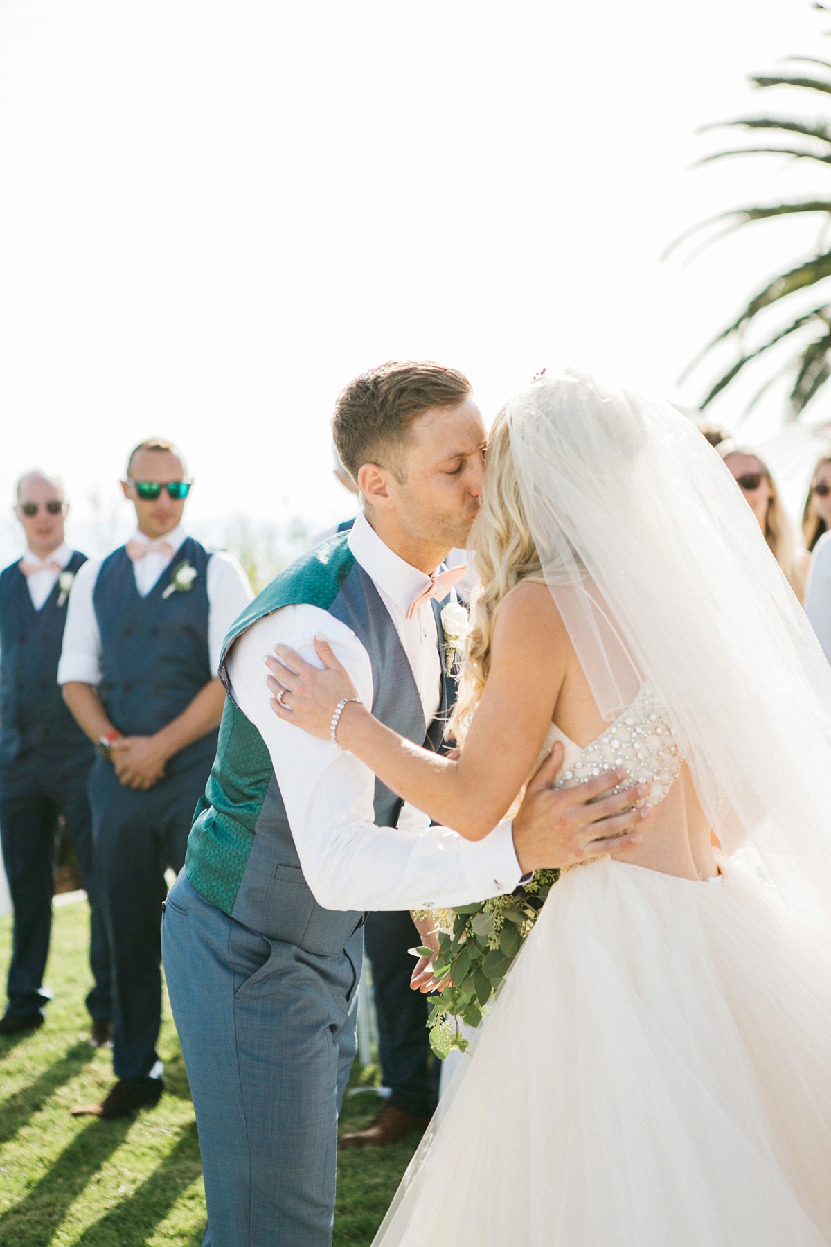 Floral wedding dress Sassi Holford wedding in Crete 14