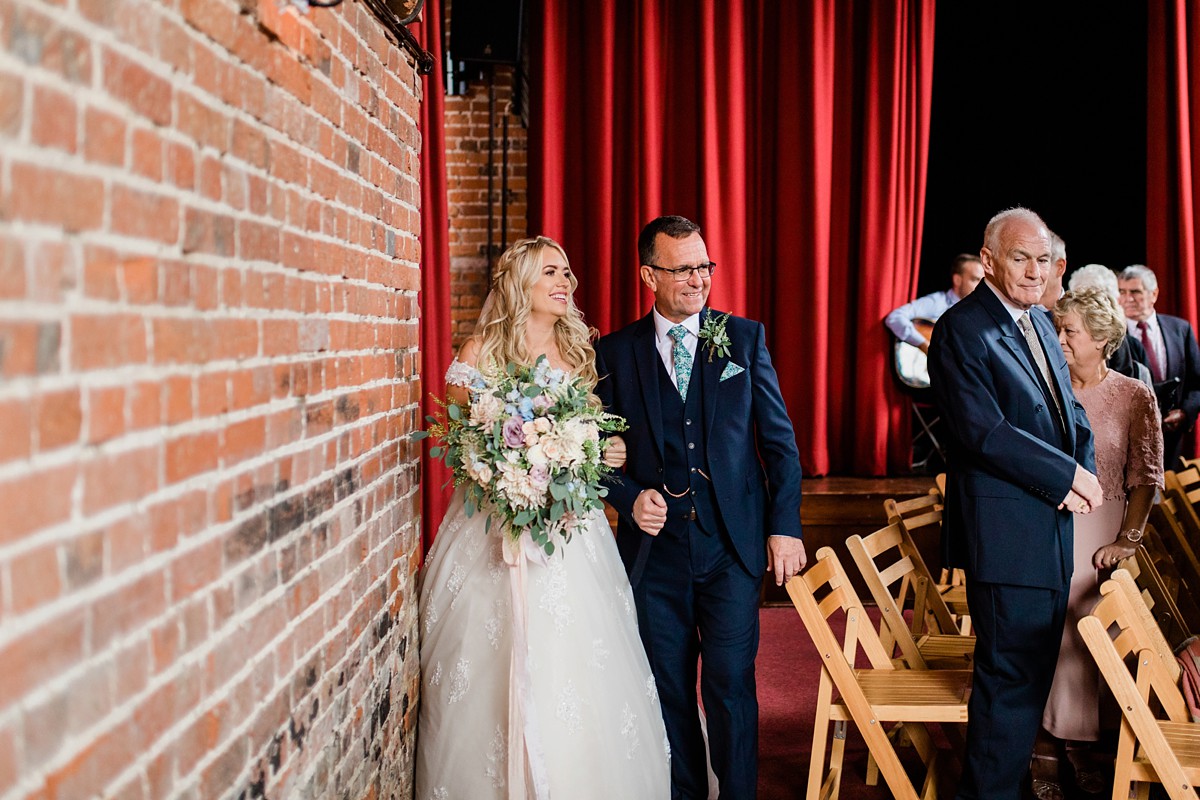 Maggie Sottero bride woodland inspired wedding 12