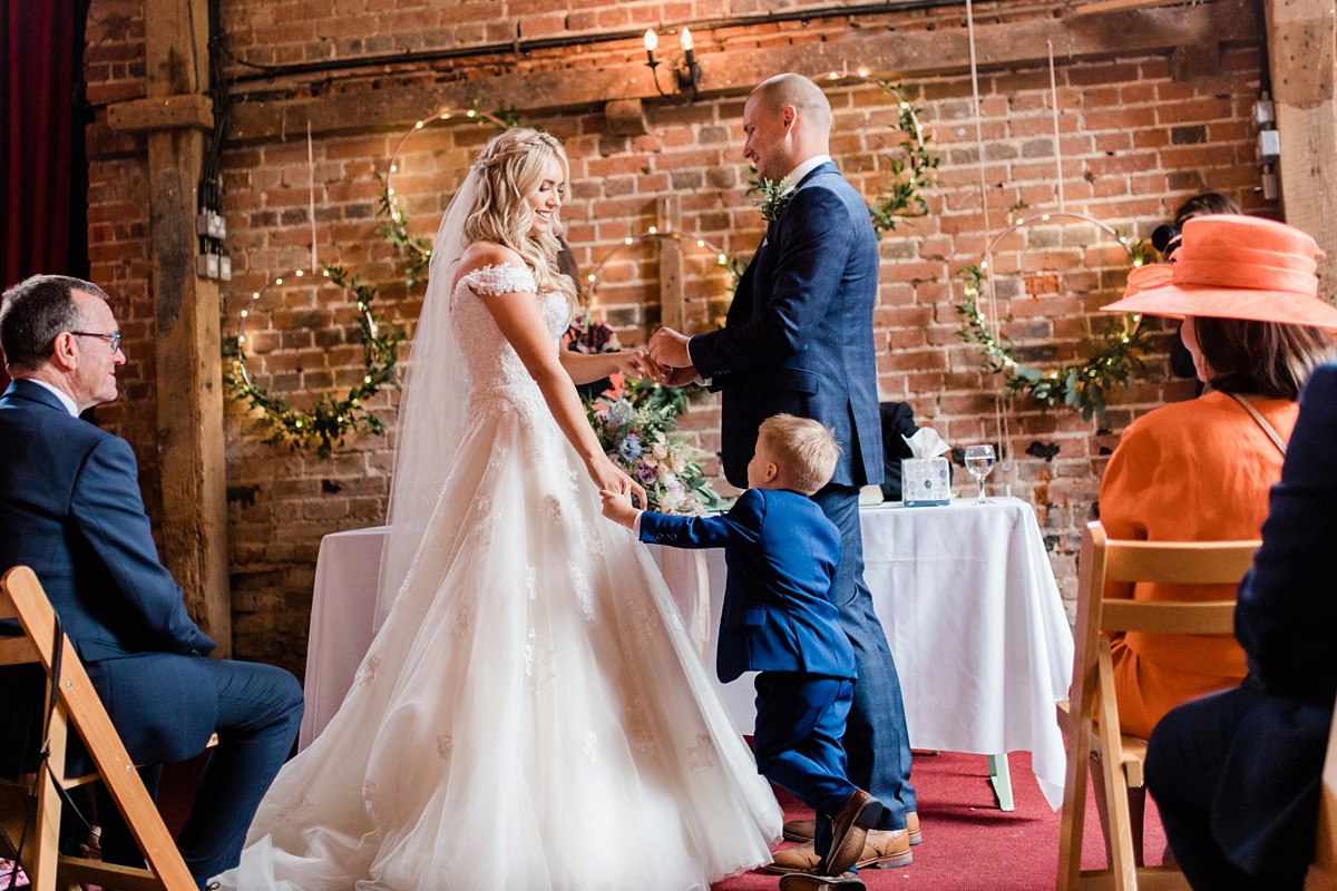 Maggie Sottero bride woodland inspired wedding 14