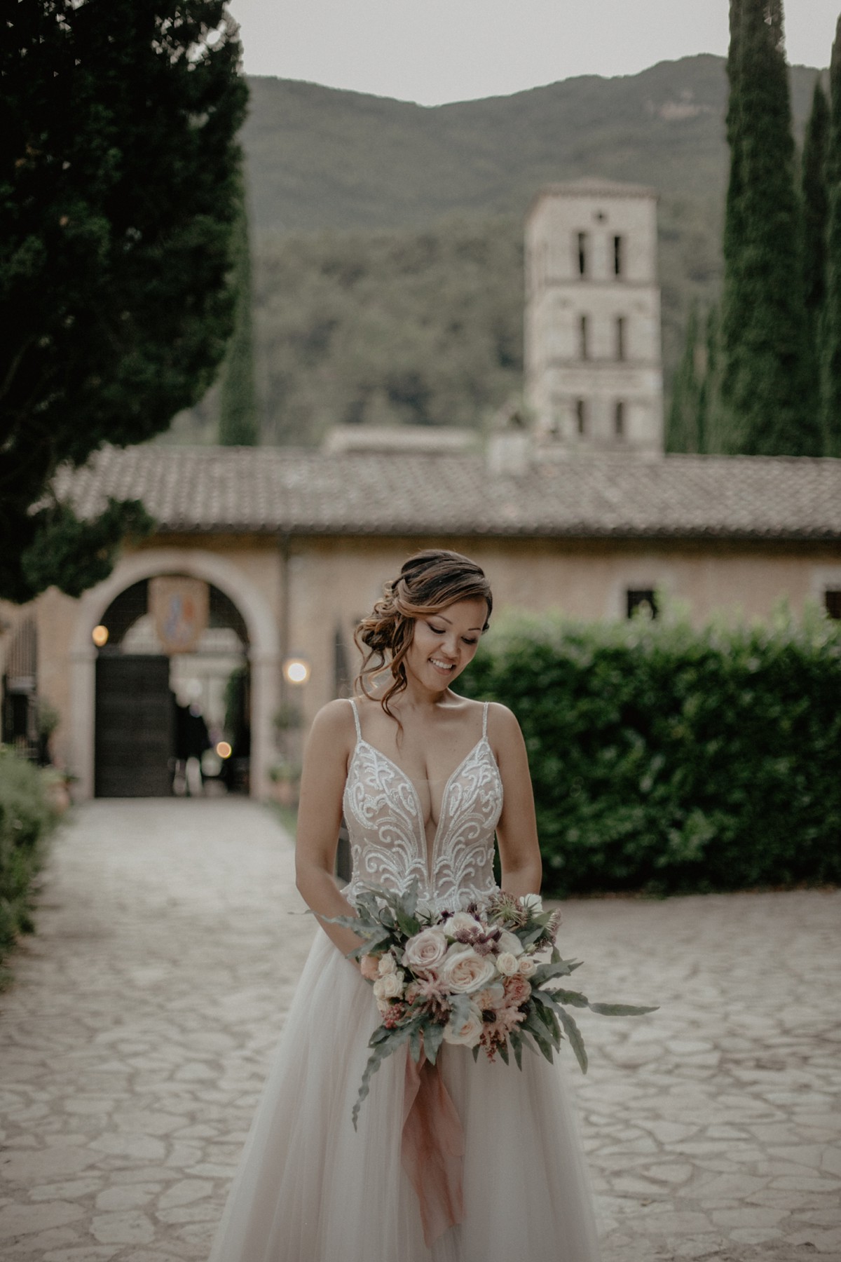 Romantic enchanting Italian wedding 37