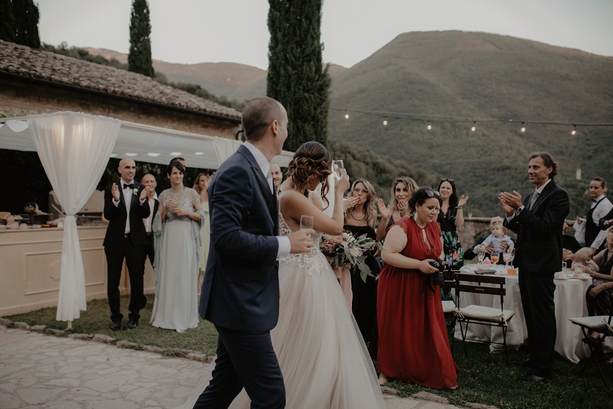 Romantic enchanting Italian wedding 47
