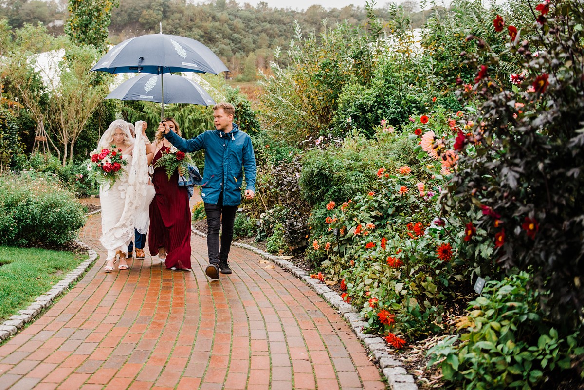 Rue de Seine bride vegan Eden Project wedding 9