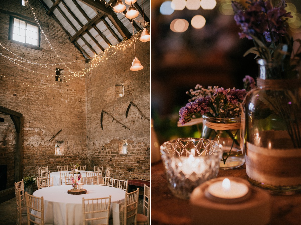 True bride dress Yorkshire farm wedding 16