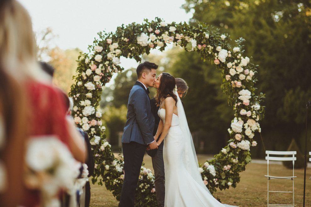 An Enzoani Bride + Her Elegant, Intimate French Garden Wedding With Chinese Traditions 1 matt penberthy 44