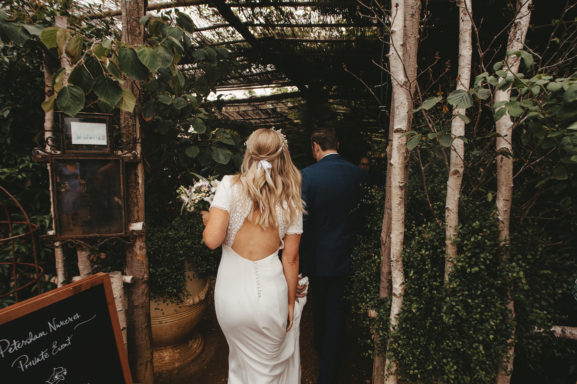 Rime Arodaky Backless, Boho Vibes for a Sustainable Wedding at Petersham Nurseries 17 petersham nurseries wedding rime arodaky