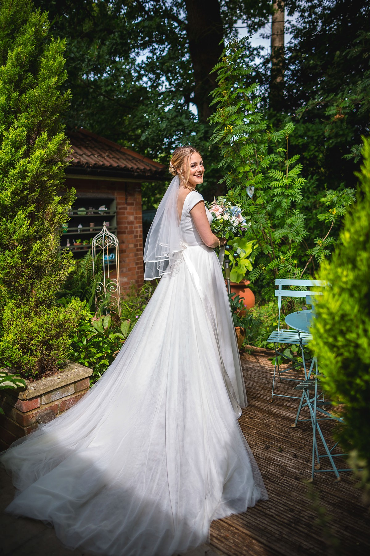 12.Essense of Australia wedding bride English countryside tipi wedding