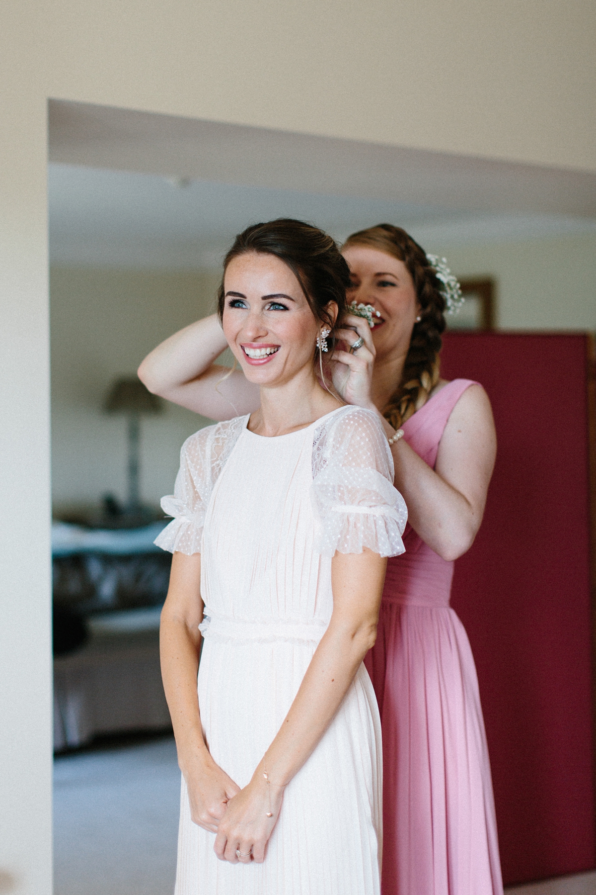 12.Jenny Packham bride Alnwick Castle wedding