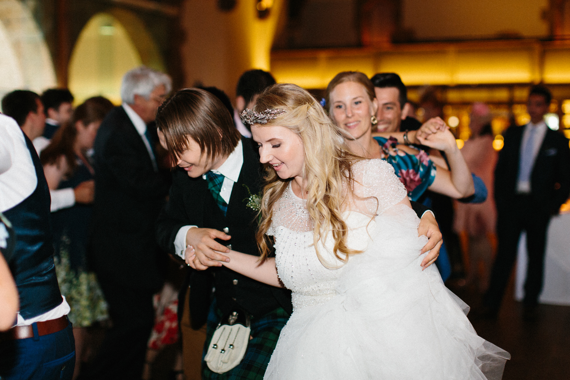 155.Jenny Packham bride Alnwick Castle wedding