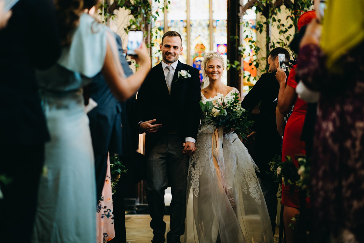 19.Gemy Maalouf bride Stanford Hall Stately Home wedding