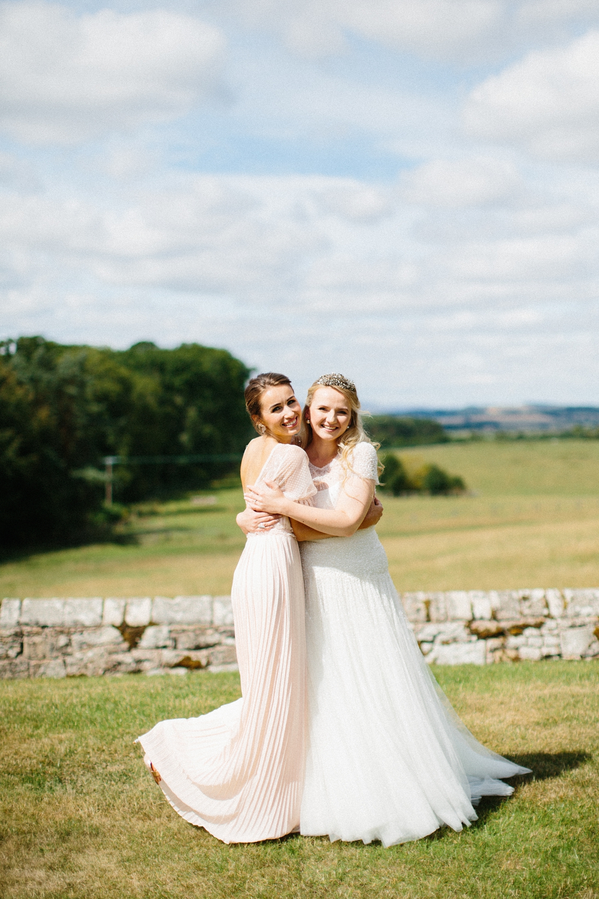 20.Jenny Packham bride Alnwick Castle wedding