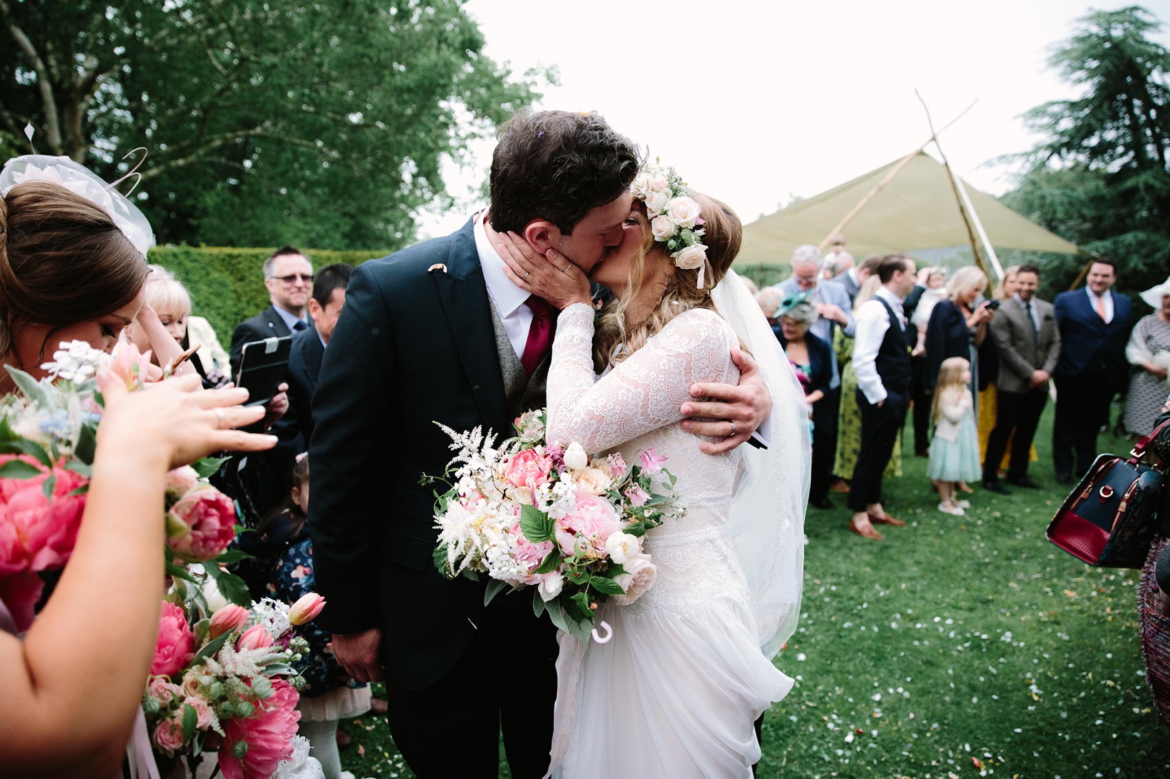 26 Dewsall Court wedding Maggie Sottero dress