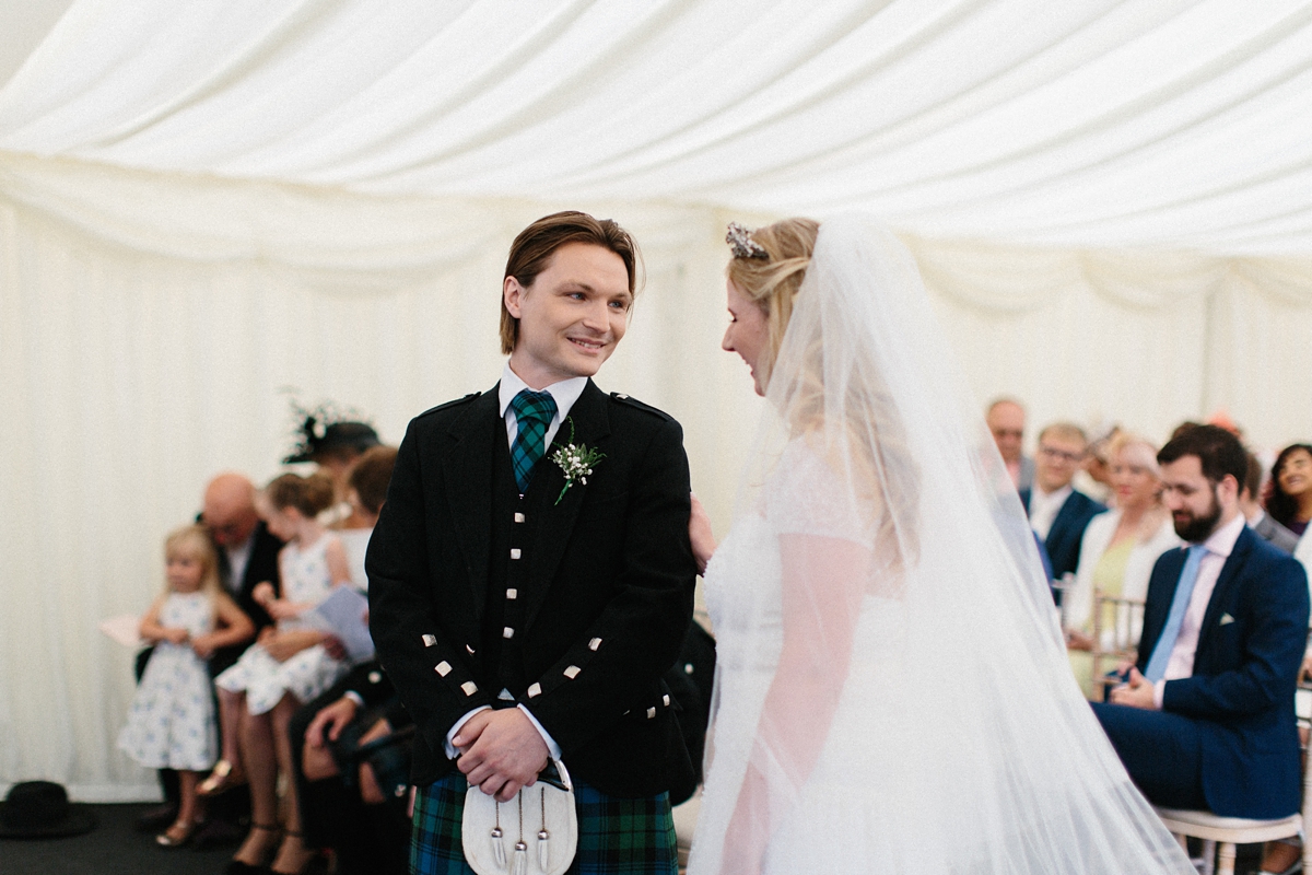 26.Jenny Packham bride Alnwick Castle wedding