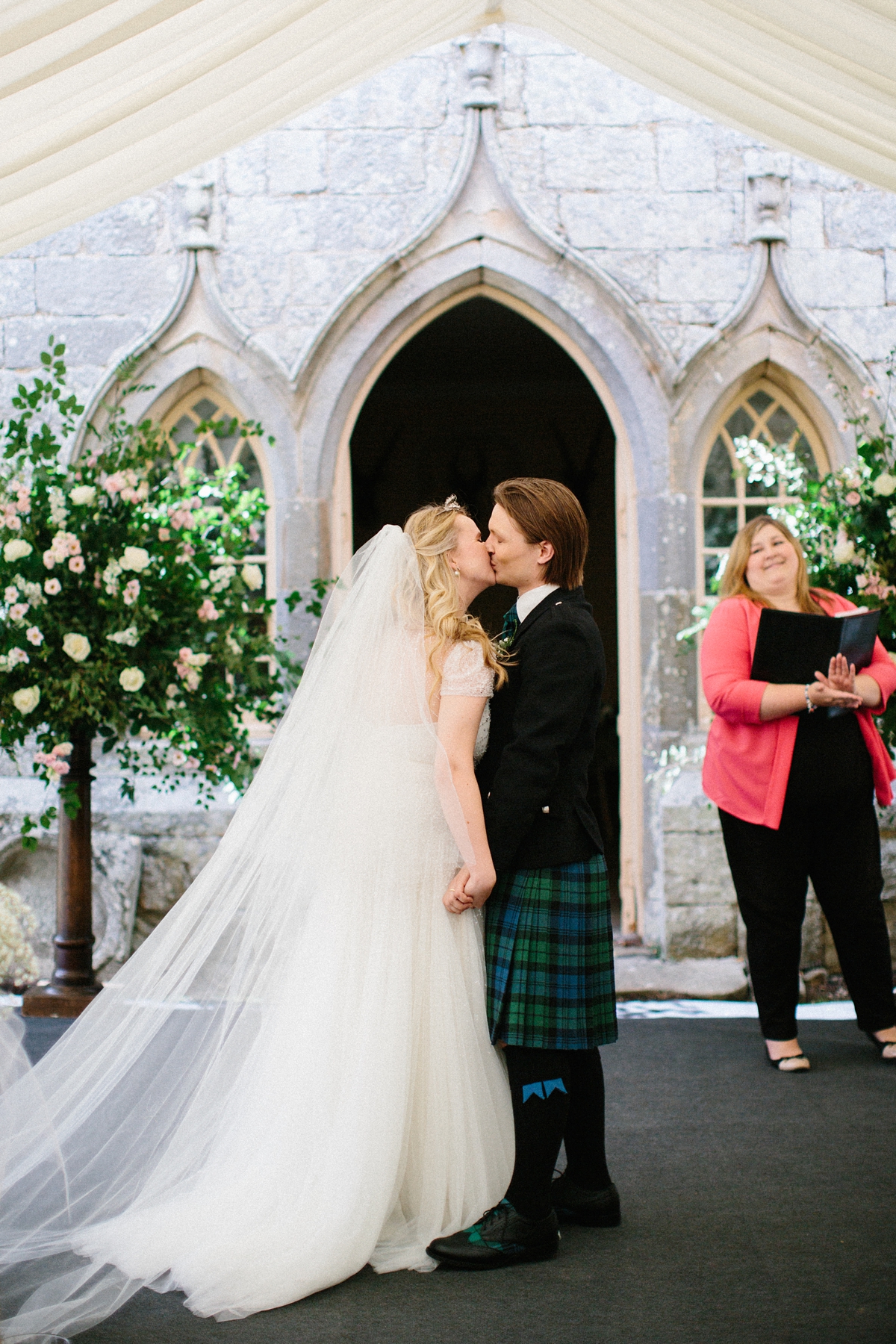 29.Jenny Packham bride Alnwick Castle wedding