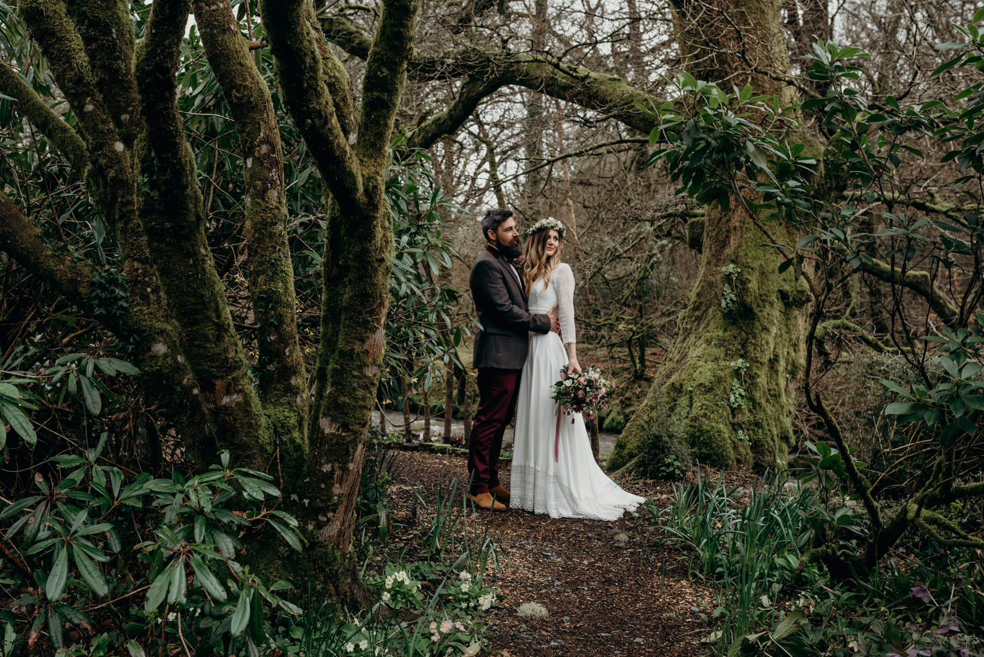 3 Boho Bride Rembo Styling - A Boho Bride in a Rembo Styling Gown and her Wedding Planned in 10 Weeks 3 Boho Bride Rembo Styling
