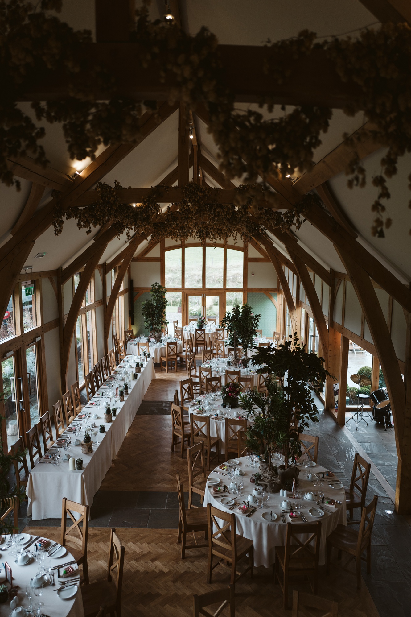 3 Eliza Jane Howell beaded wedding dress North Wales barn wedding