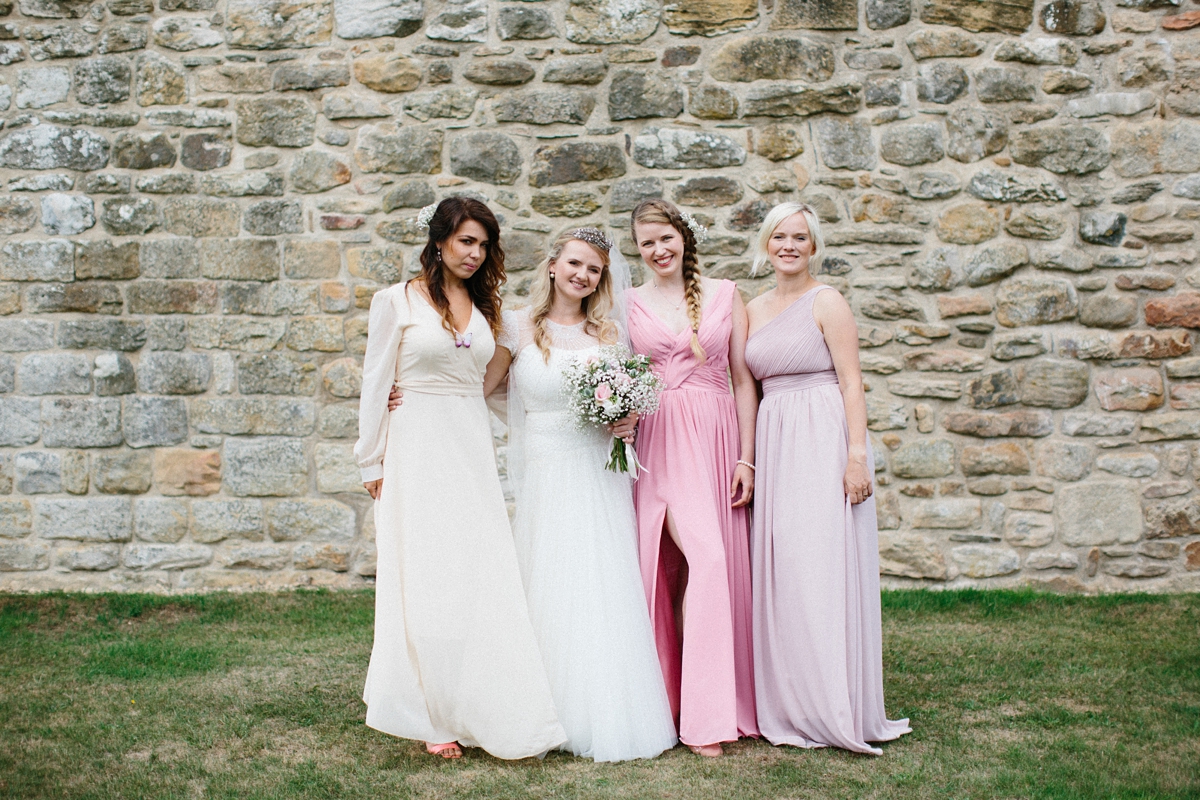 30.Jenny Packham bride Alnwick Castle wedding