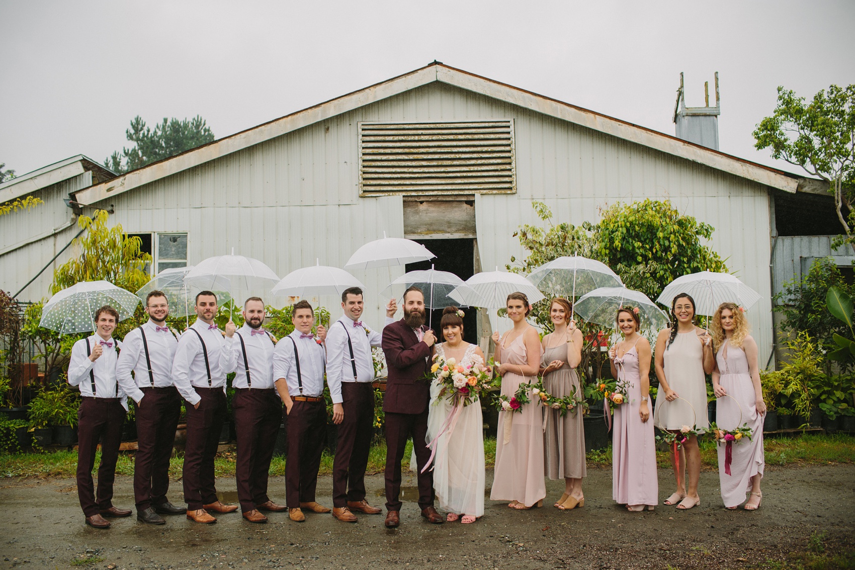 31 Watters dress vibrant colourful secret garden wedding