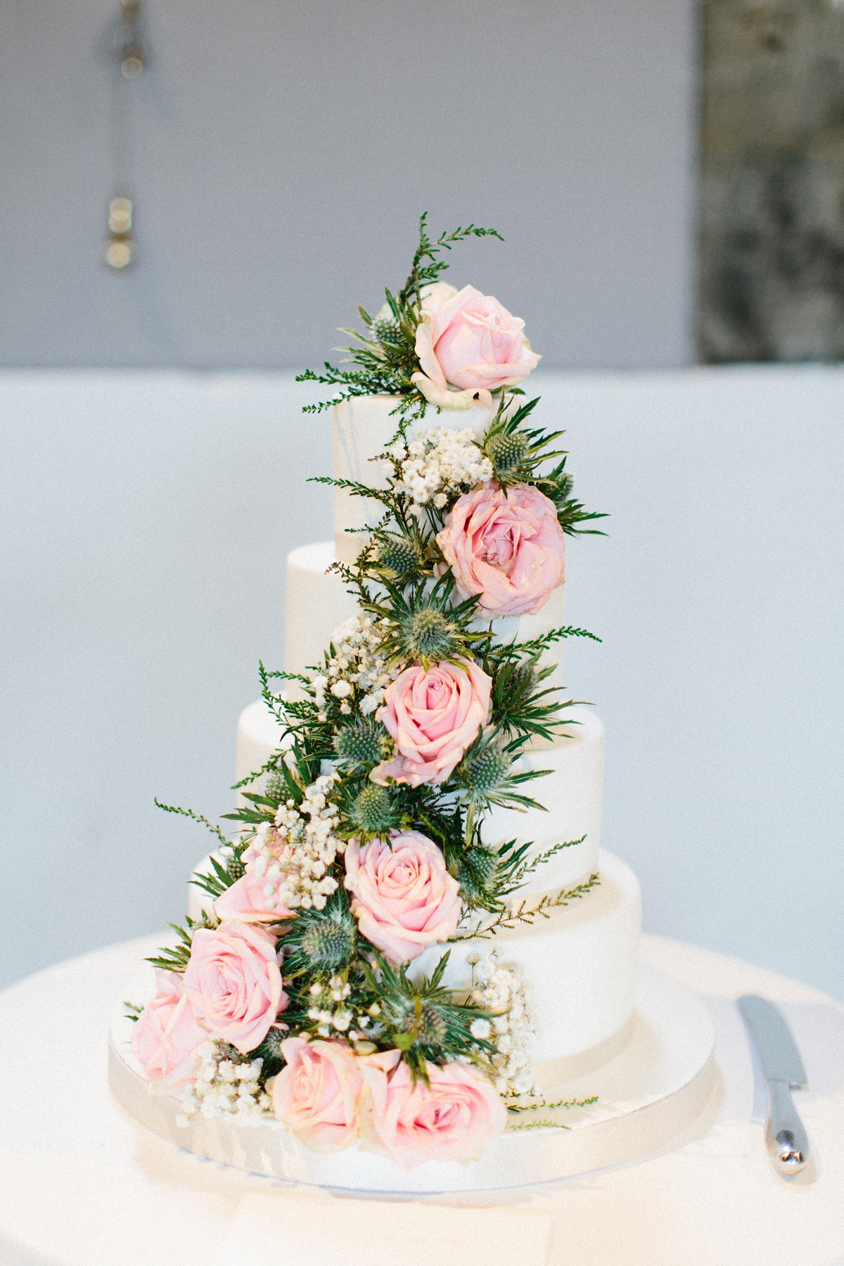 32.Jenny Packham bride Alnwick Castle wedding