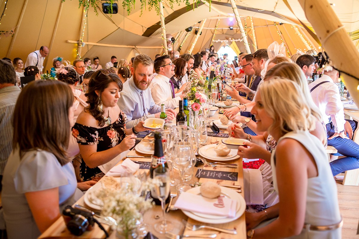 38.Essense of Australia wedding bride English countryside tipi wedding