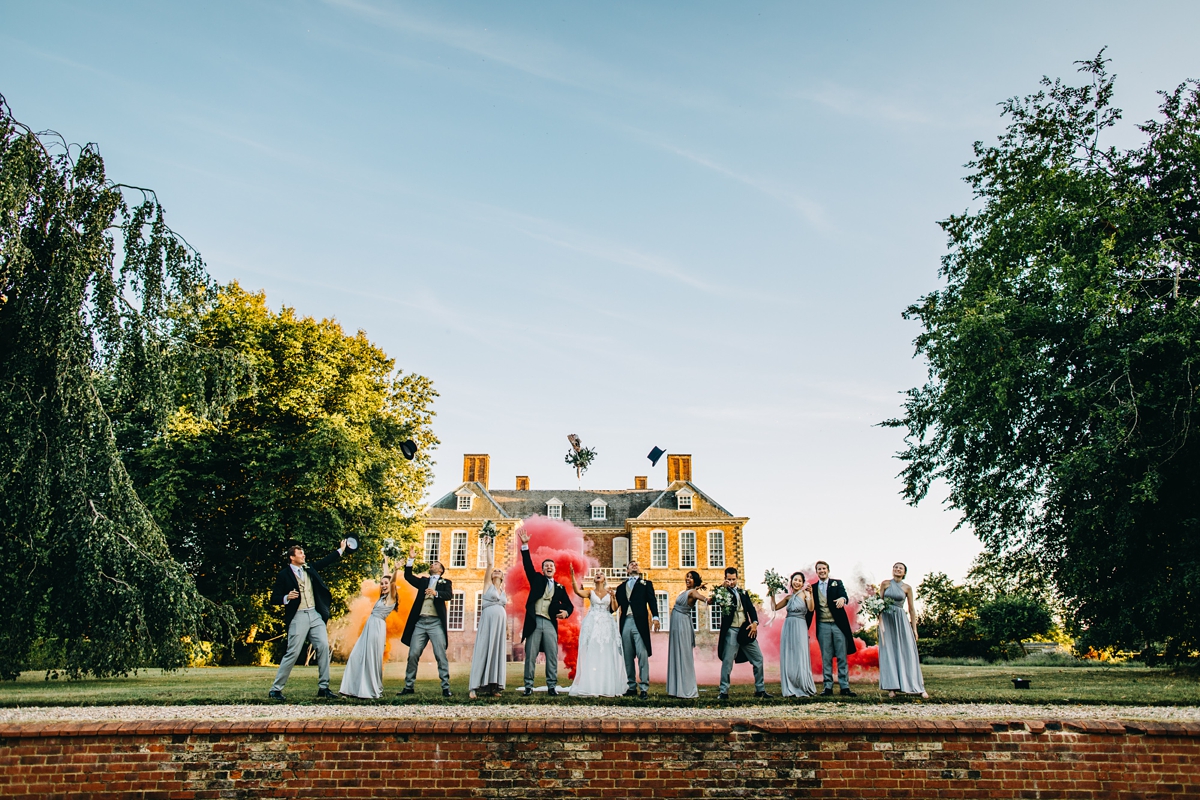 45.Gemy Maalouf bride Stanford Hall Stately Home wedding