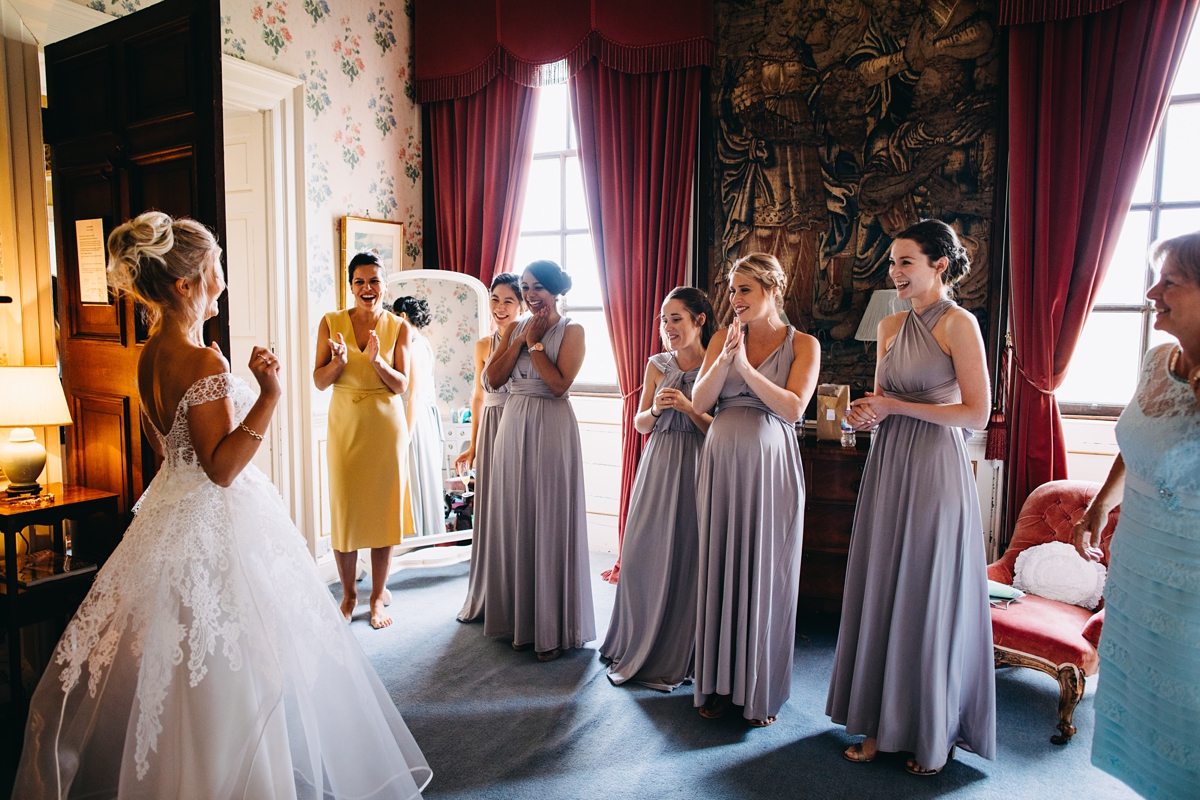 6.Gemy Maalouf bride Stanford Hall Stately Home wedding