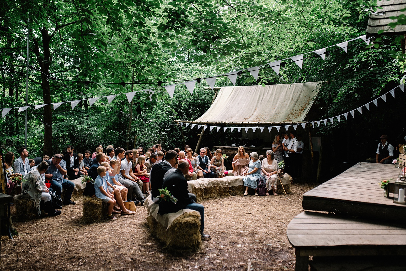 7.Vegan festival wedding Wilderness woods