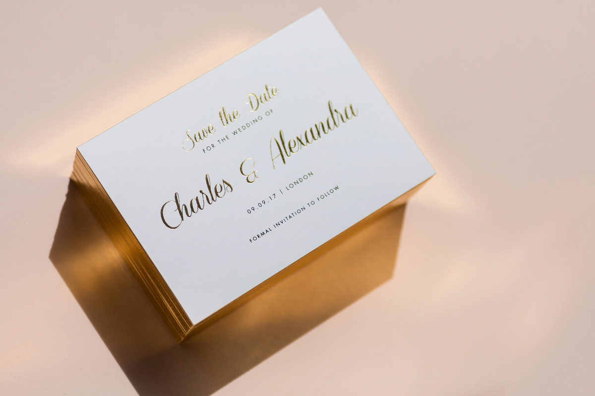 8.Save The Date EYI Love Wedding Stationery - When To Send Out Your Wedding 'Save The Dates' 8.Save The Date EYI Love Wedding Stationery