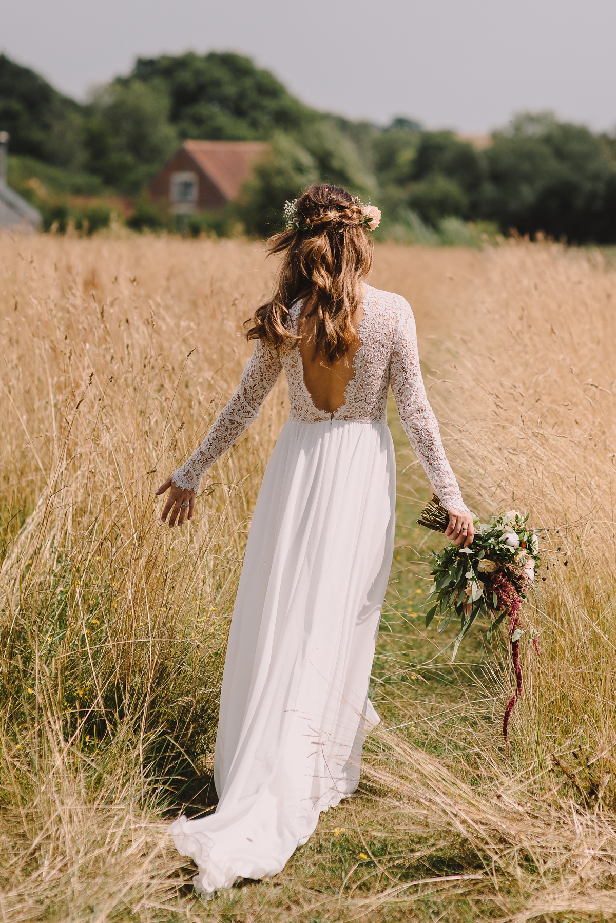 Daalarna dress farm wedding East Sussex 44