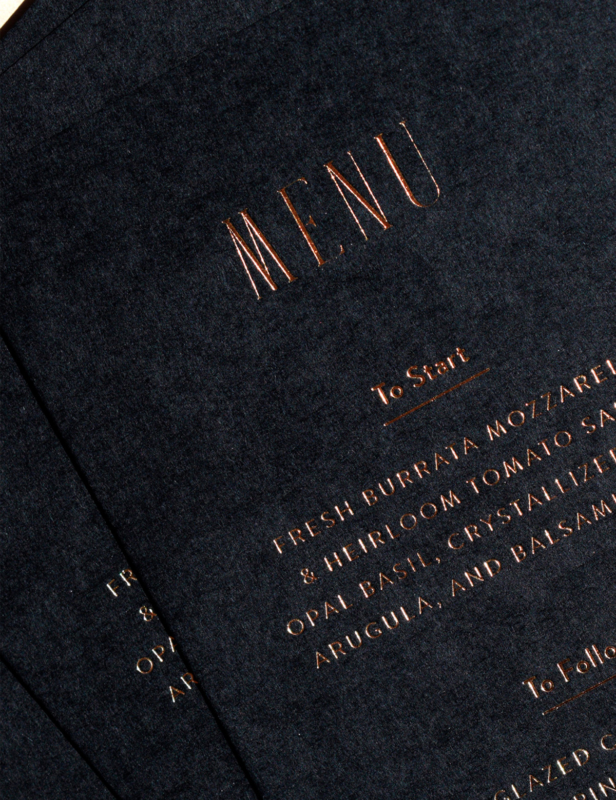 Nicety Studio modern contemporary typographic wedding stationery 9