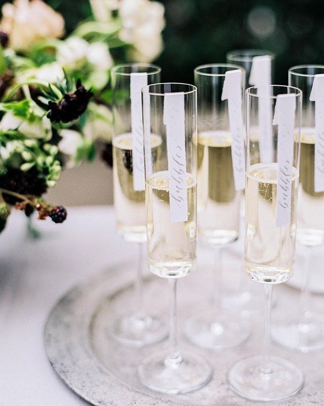 Raise A Glass 4 wedding table seating plan ideas