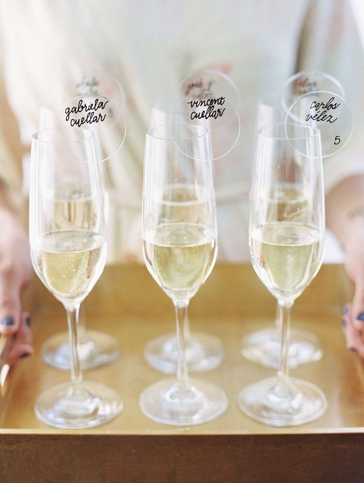 Raise A Glass 7 wedding table seating plan ideas