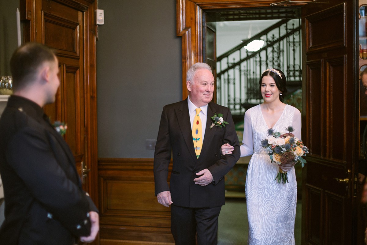 Small stylish intimate Scottish wedding 1 - A Small, Stylish + Intimate Scottish Wedding Small stylish intimate Scottish wedding 1