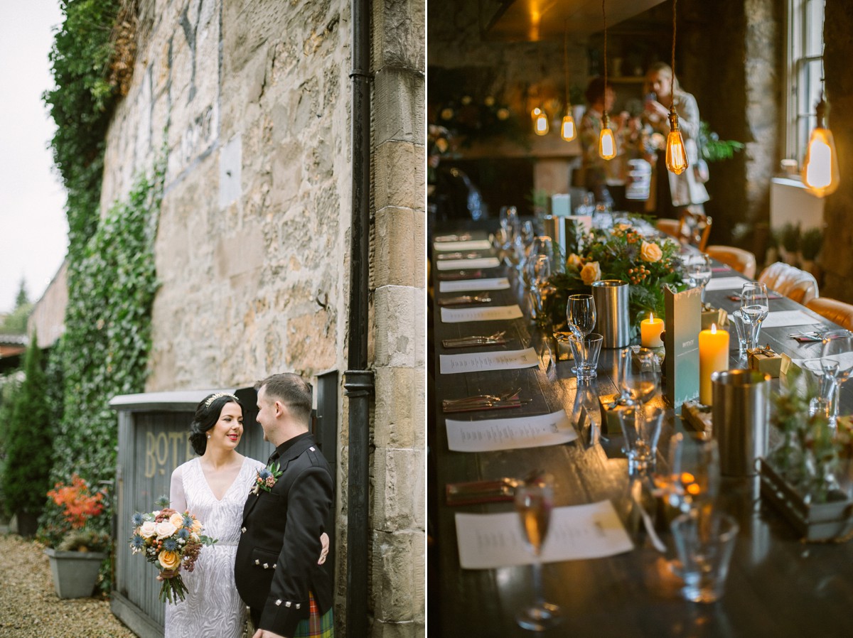 Small stylish intimate Scottish wedding 12 - A Small, Stylish + Intimate Scottish Wedding Small stylish intimate Scottish wedding 12