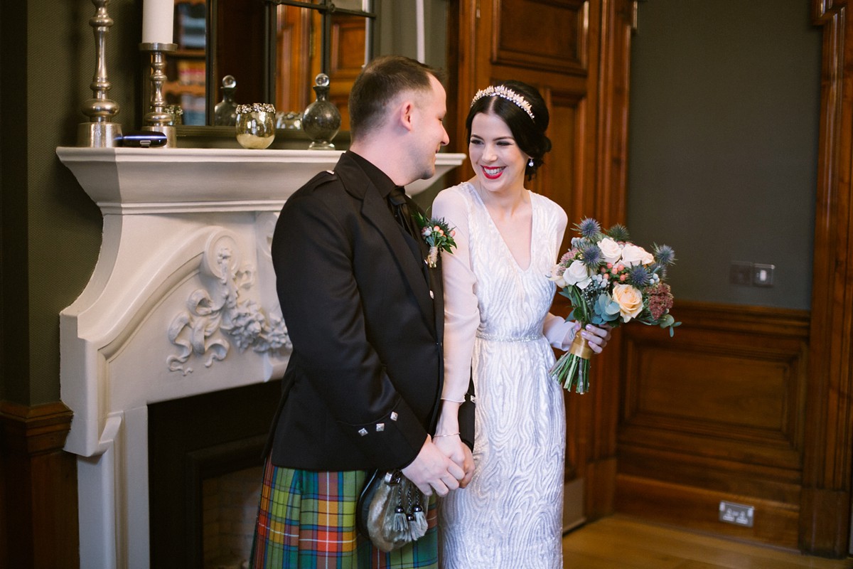 Small stylish intimate Scottish wedding 2