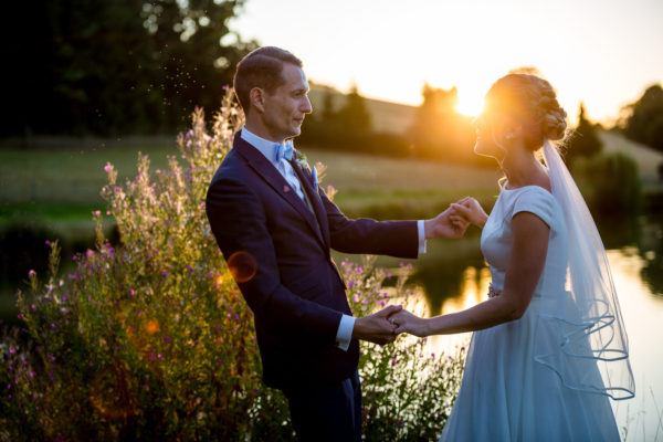 An Elegant Essense of Australia dress for a Charming Cotswolds Tipi Wedding