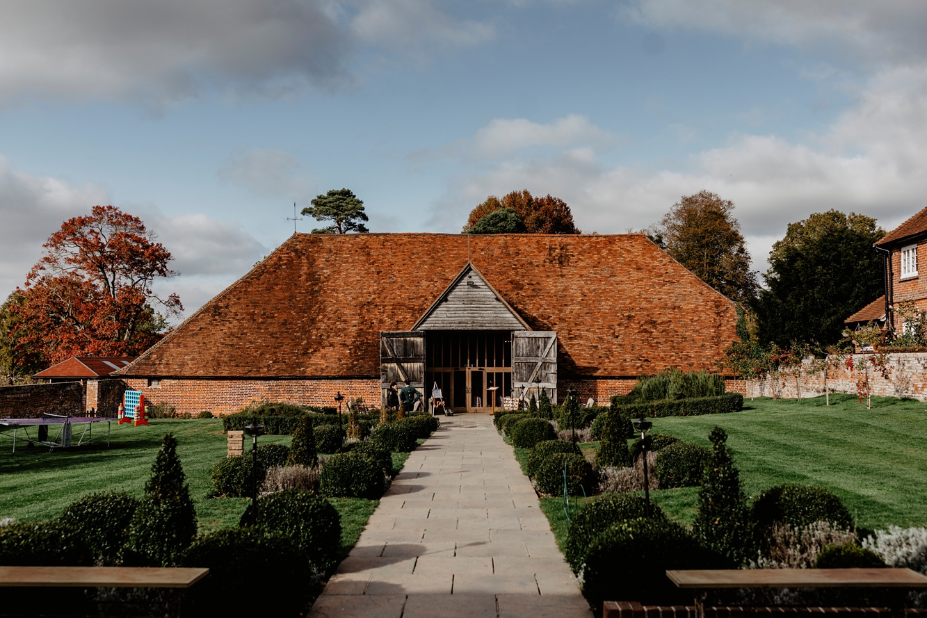 12 Grace Loves Lace bride Autumn Barn Wedding