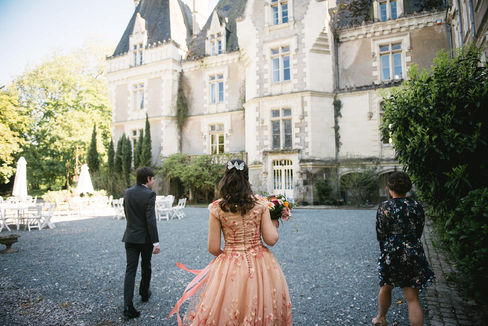 15.Pink romantic Joanne Fleming wedding dress