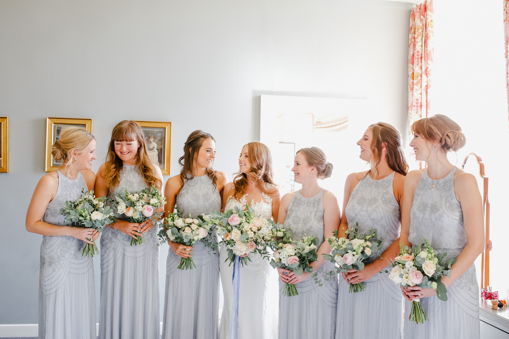 21 St Patrick dress Askham Hall wedding Lake District