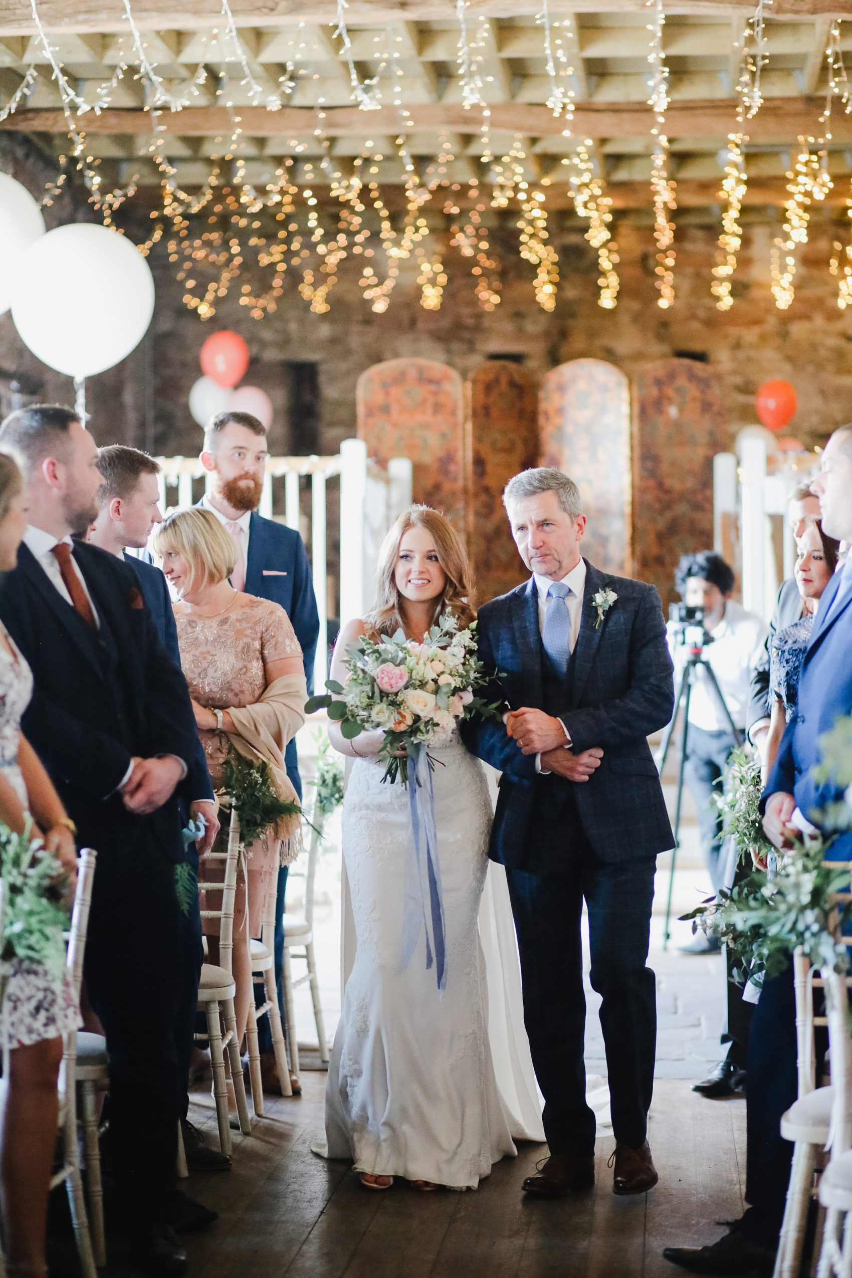 24 St Patrick dress Askham Hall wedding Lake District