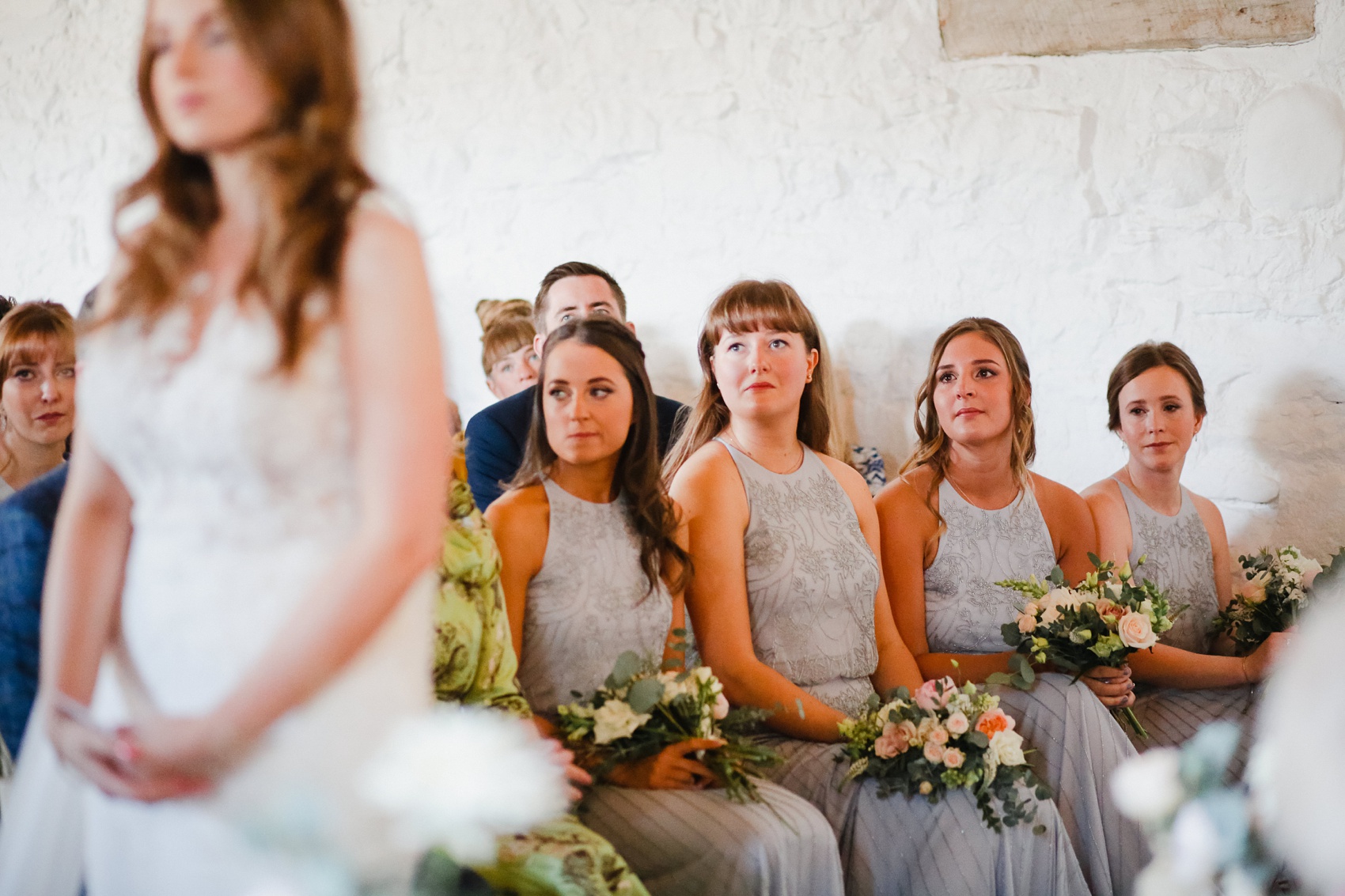 25 St Patrick dress Askham Hall wedding Lake District