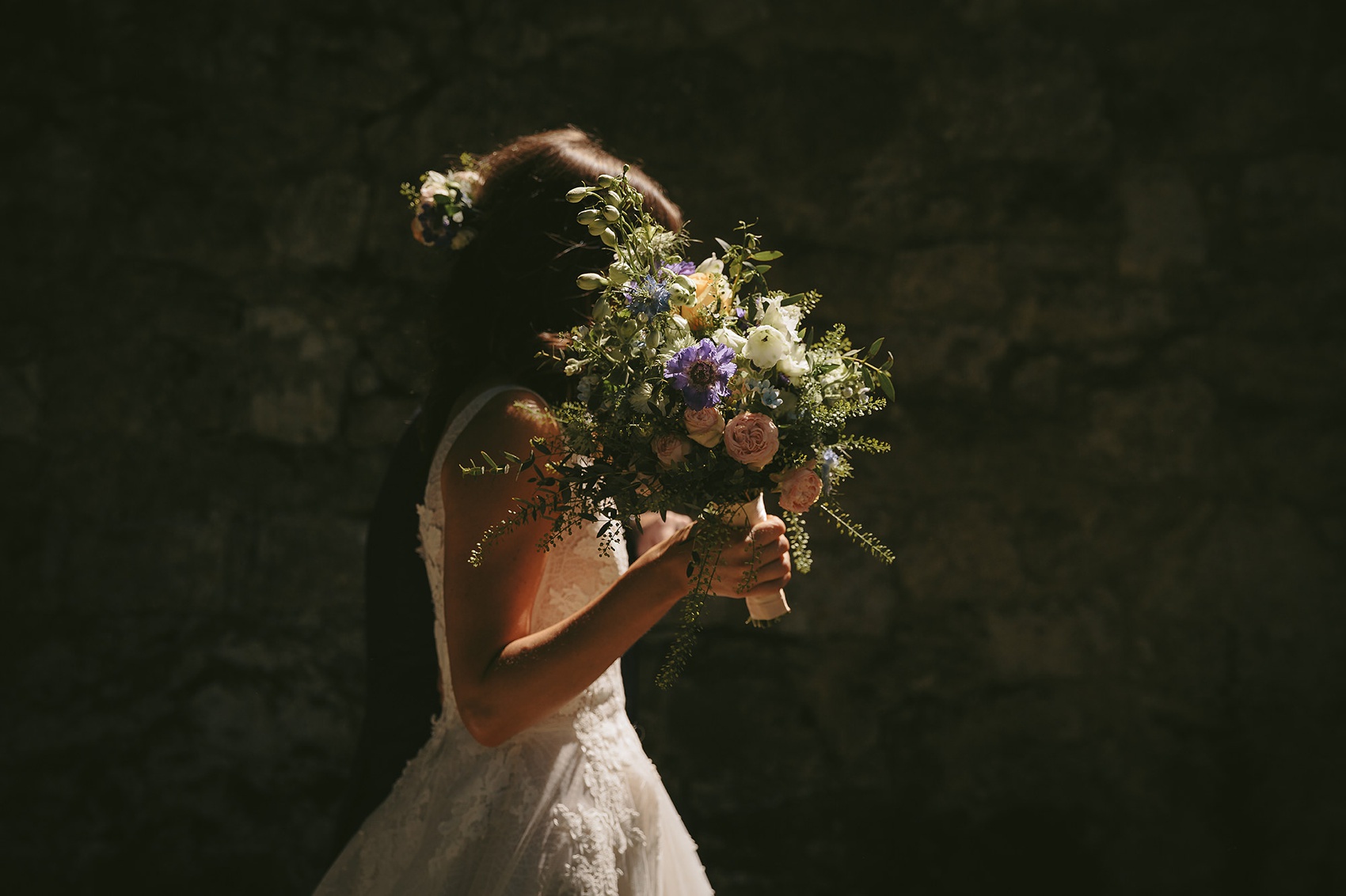 26 Pool party wedding France Chateau de Lartigolle