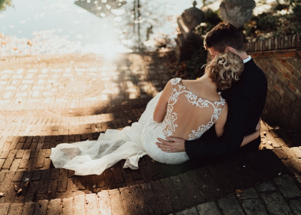 Galina Couture Old Hollywood Glamour for a Nature Inspired Barn Wedding