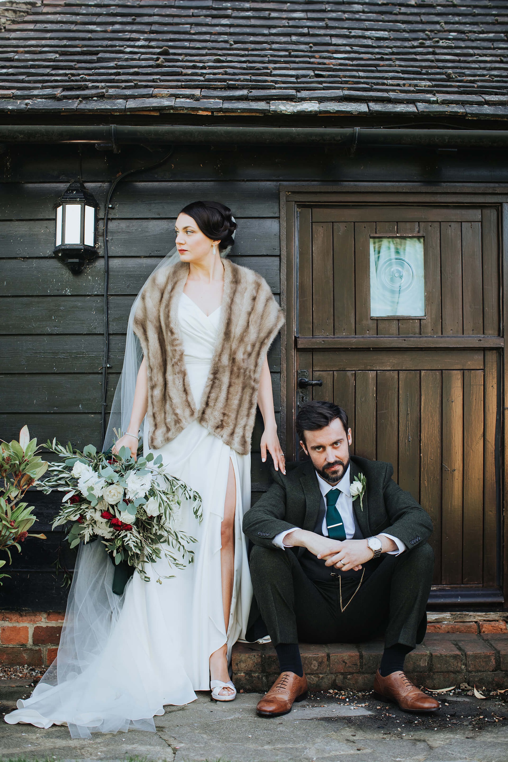 30 Enzoani dress 1920s inspired wedding