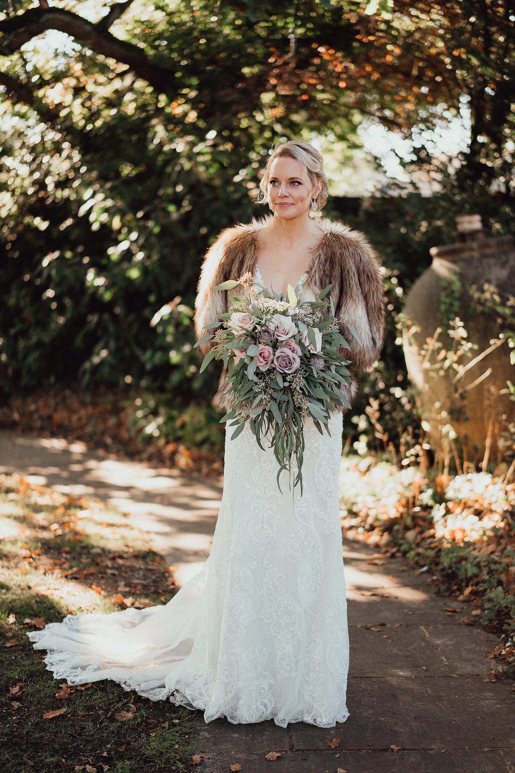 32.Galina Couture nature inspired barn wedding