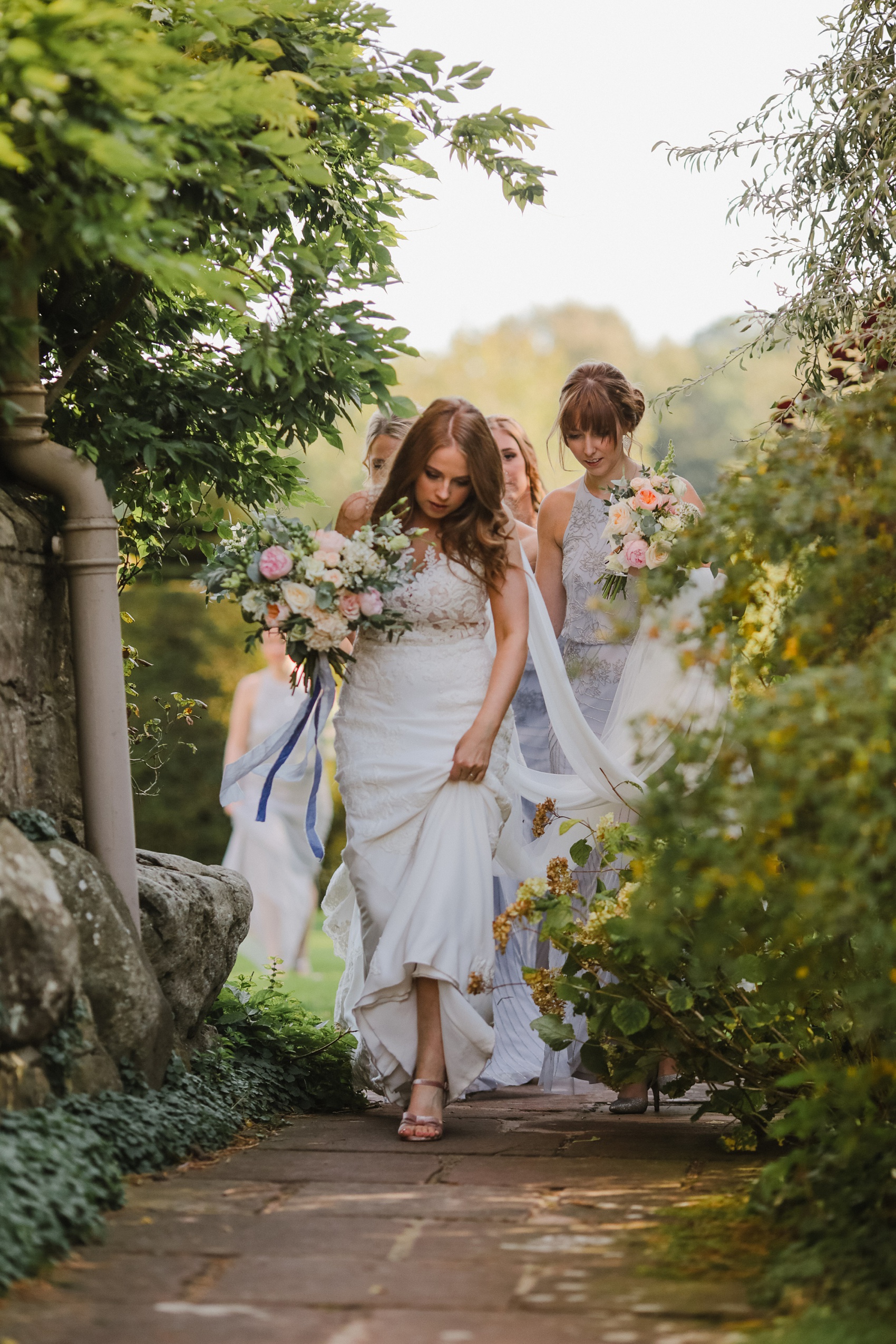 35 St Patrick dress Askham Hall wedding Lake District