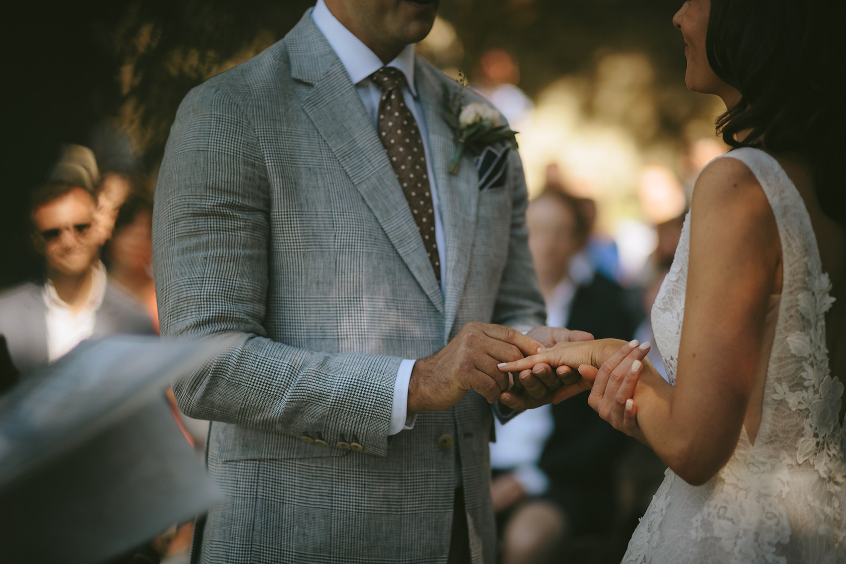 39 Pool party wedding France Chateau de Lartigolle