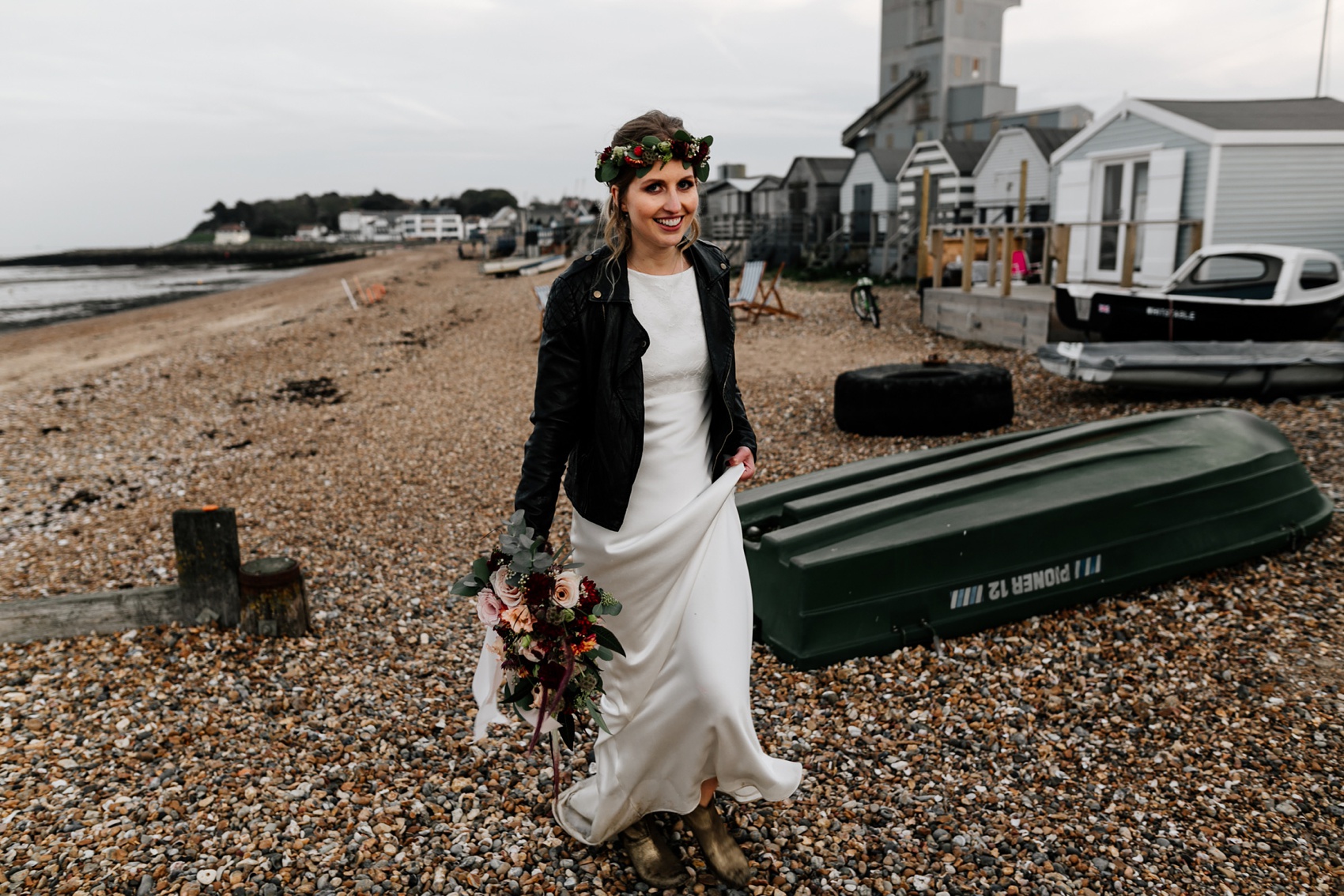 46 Rolling in Roses Dress seaside wedding Whitstable Kent