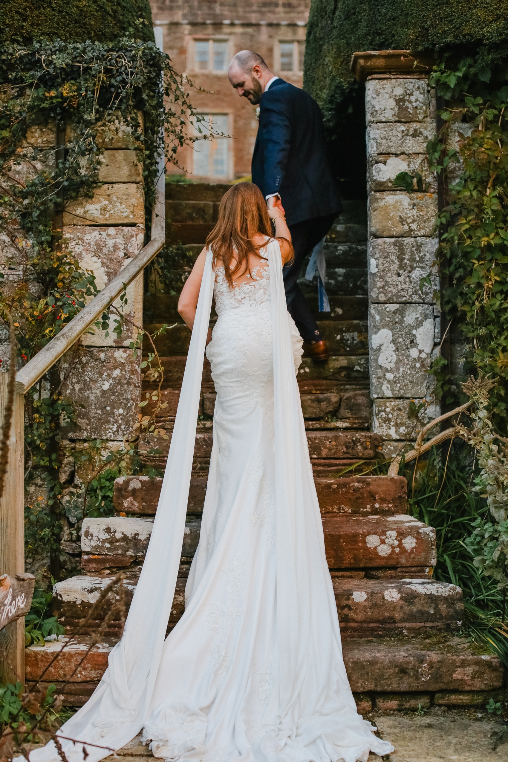 56 St Patrick dress Askham Hall wedding Lake District