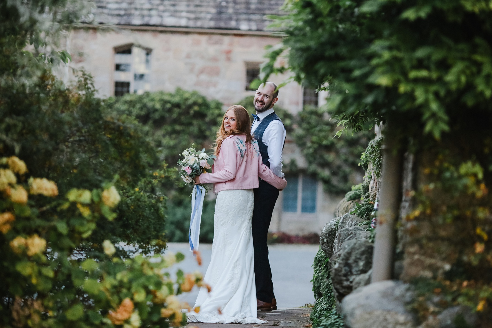 58 St Patrick dress Askham Hall wedding Lake District