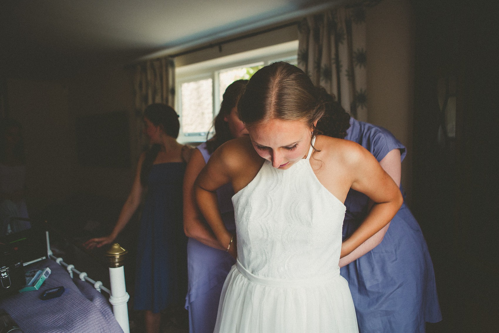 66 Silent disco sunflowers September yurt wedding